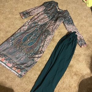 pashmina wool shalwar khameez